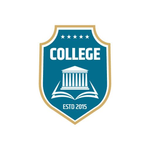 college emblem logo template