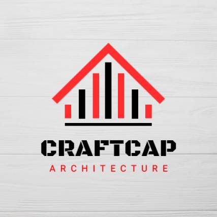 Unique Cranfcap Construction Logo