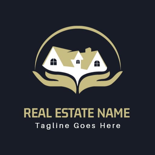 real estate house logo