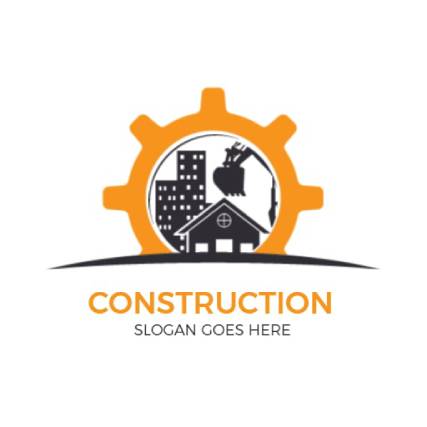 Gear Dynamic Construction Logo Design