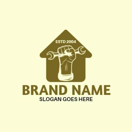 Construction Logo for Vintage Style