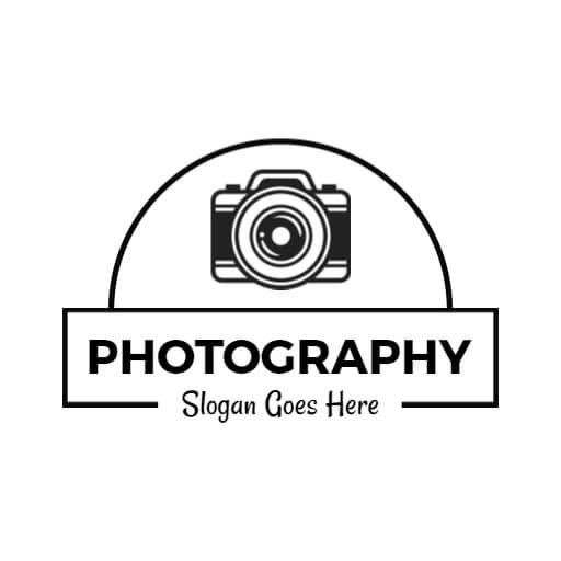 photography tagline logo