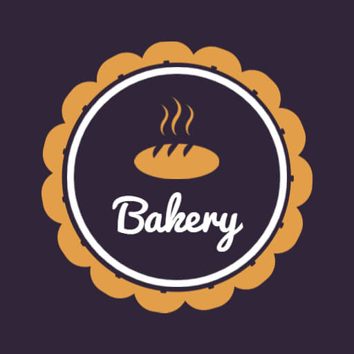 simple bakery logo