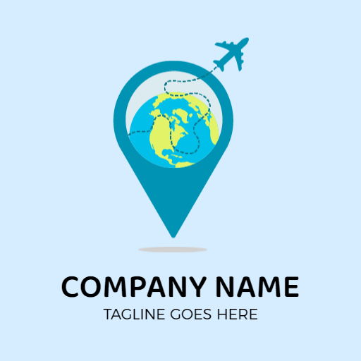 travel agency business logo design ideas
