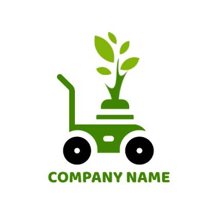 Green Creative Landscaping Logo