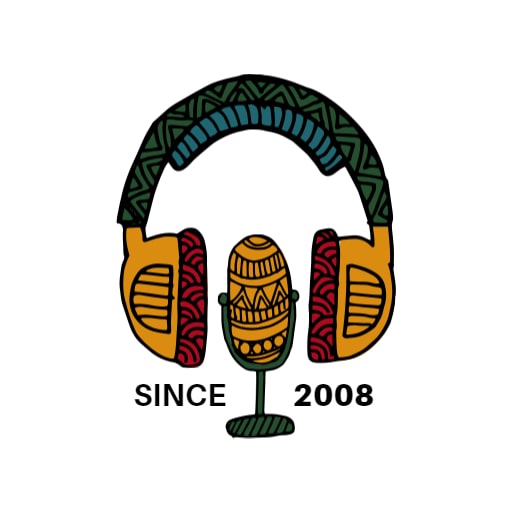 artistic podcast logo