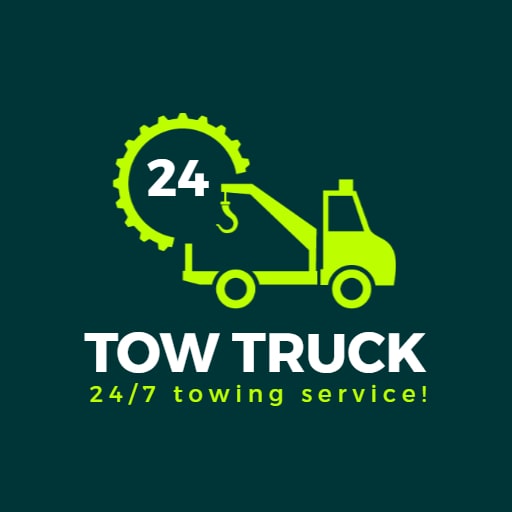 tow truck  logo