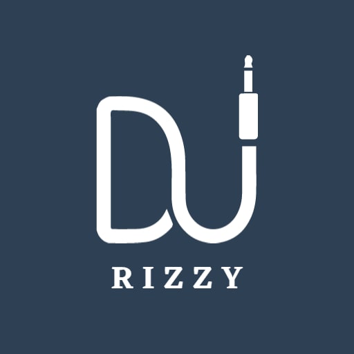 rizzy dj logo design