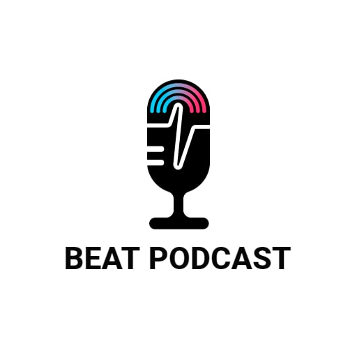 beat podcast logo design