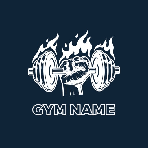 unique gym logo