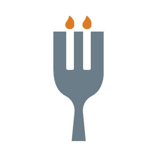 fork restaurant logo design