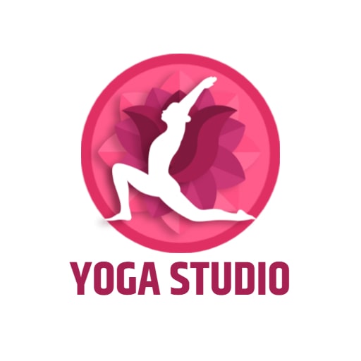 yoga fitness logo design