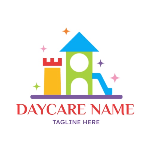 playful daycare logo design