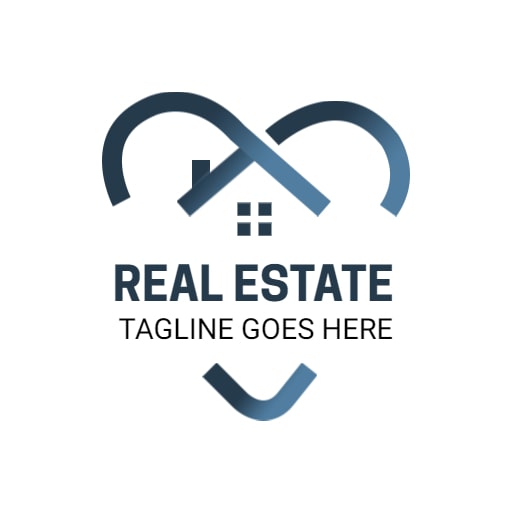 minimalist real estate logo