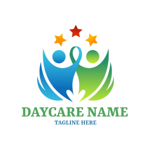 unity daycare logo design