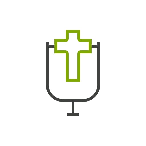 minimalist church logo idea