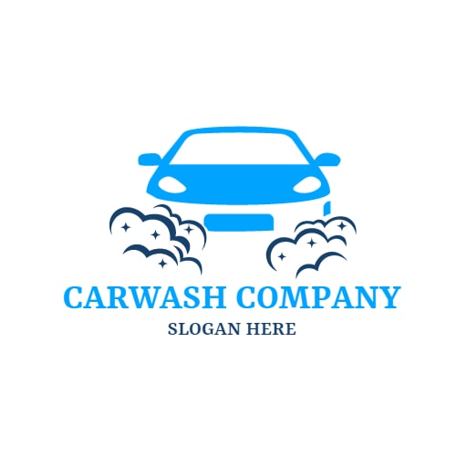 carwash business logo design