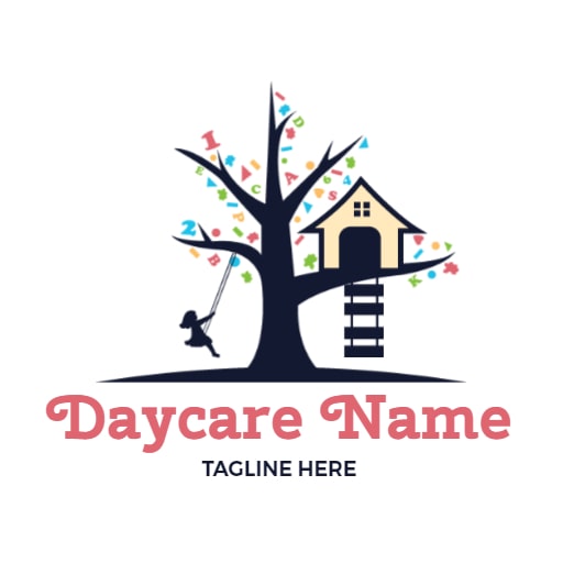 school daycare logo design