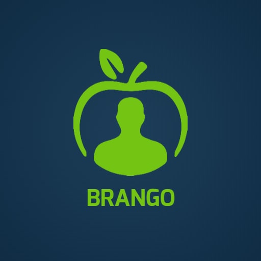brango fitness logo design