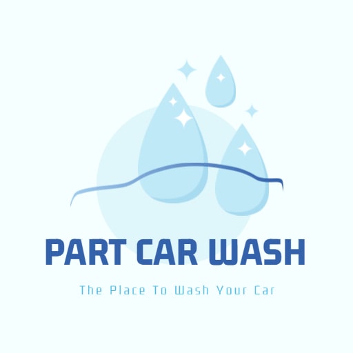 minimalist carwash logo