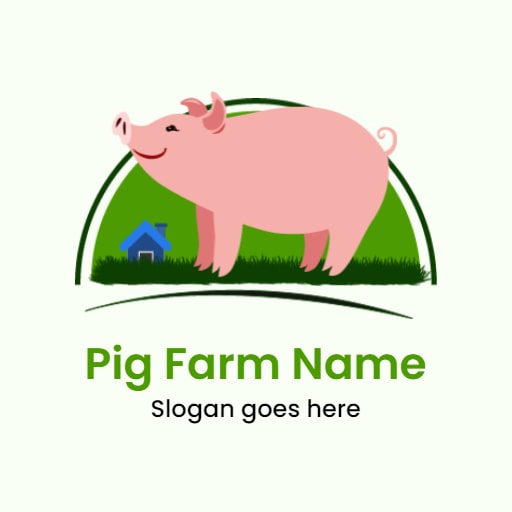 pig farm logo