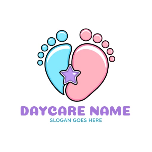 step up daycare logo desing
