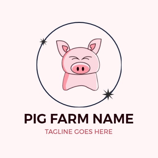 pig farm logo