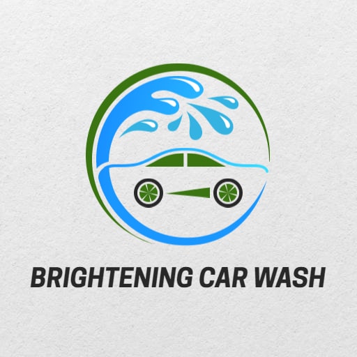 brightening carwash logo ideas