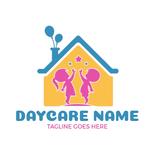 house daycare logo design