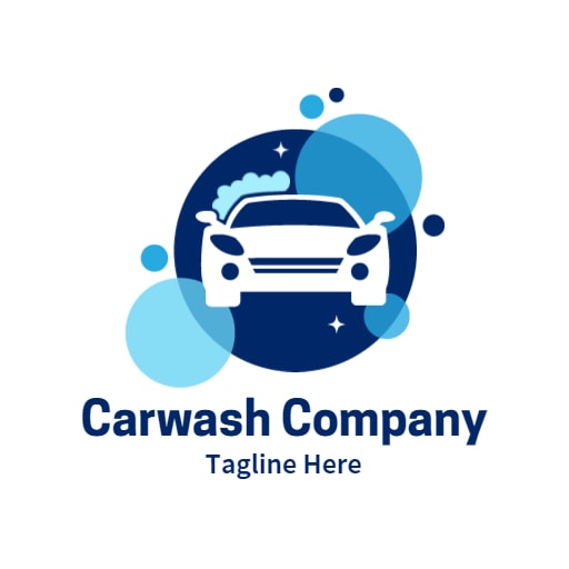 carwash logo business design
