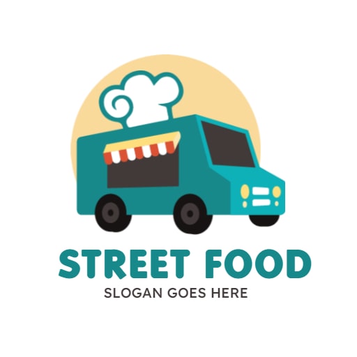 street food truck logo