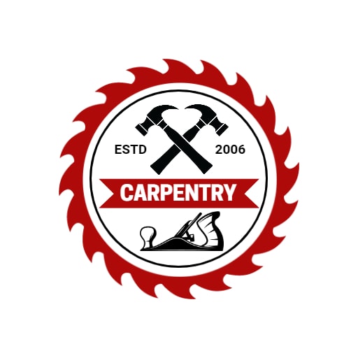 carpentry handyman logo design