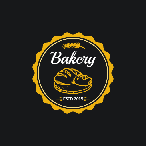 logo design for bakery shop