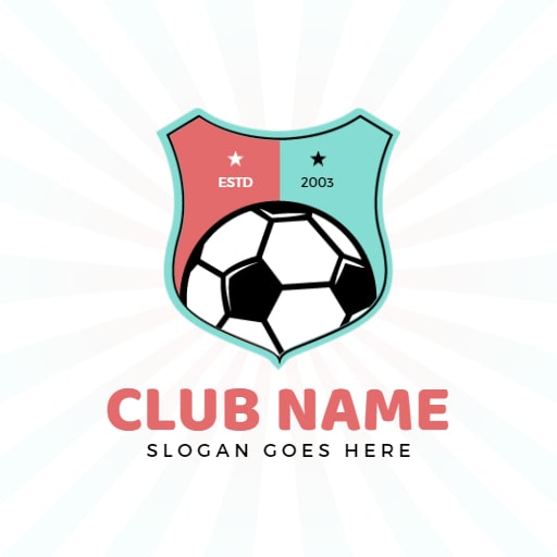 abstract soccer logo ideas