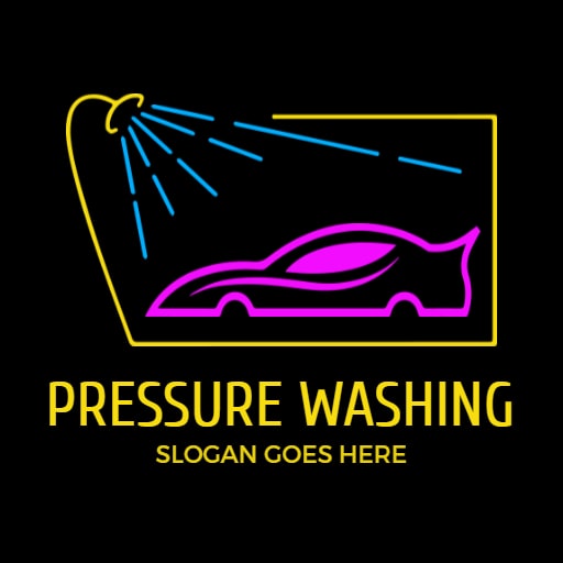 carwash pressure washer logo