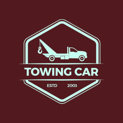 towing car truck logo
