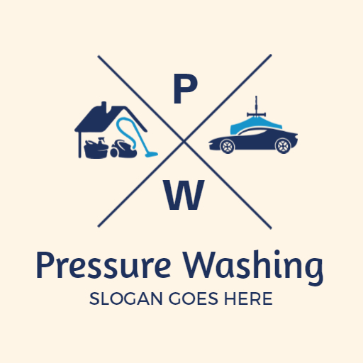 carwash and housewash pressure washer logo