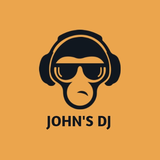 monkey icon dj logo design