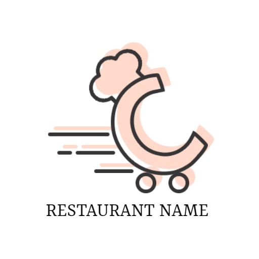 cooking theme restaurant logo idea