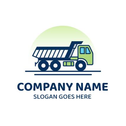 Modern Trucking Logo Design