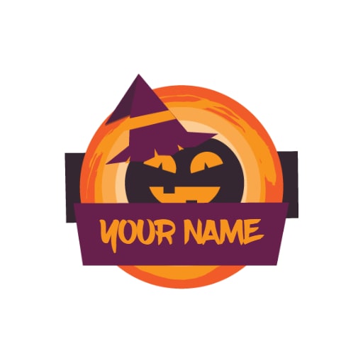 Pumkin Halloween Logo
