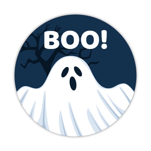 Boo Halloween Logo