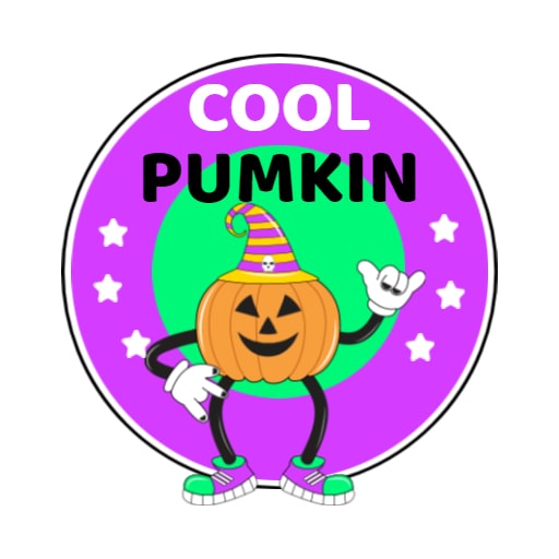 Cool Pumkin Halloween Logo