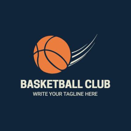 Dynamic Basketball Sport logo
