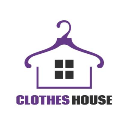 Modern Cloth Home Clothing Brand Logo