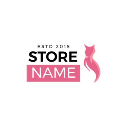 Elegant Cloth Store Logo