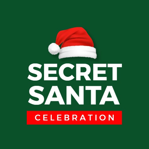 secret santa hat logo ideas