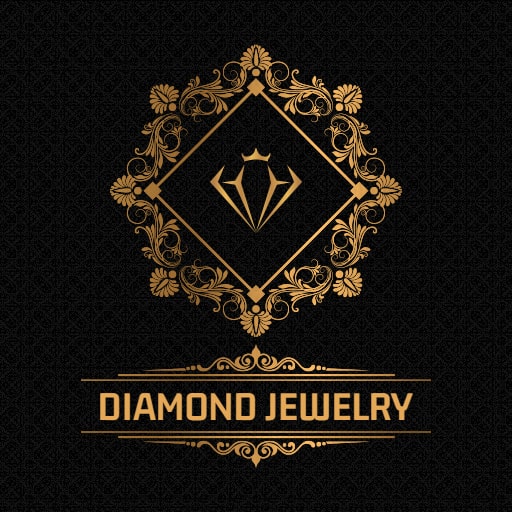 Jewelry Gems Vintage Logo