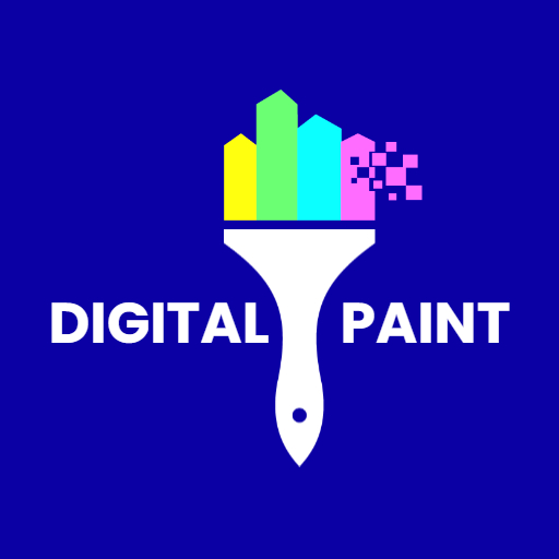 digital paint logo