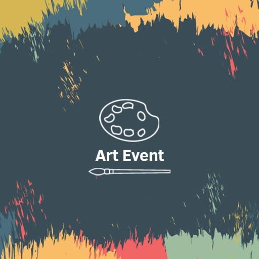 art event logo